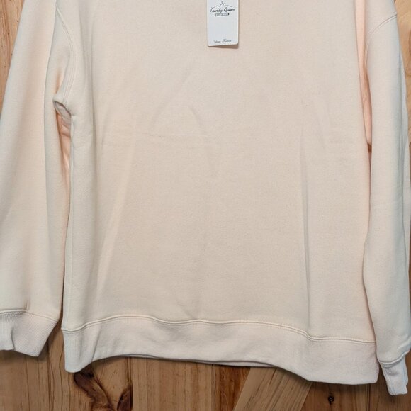 Trendy Queen Sweaters - Trendy Queen Cream Crewneck Sweatshirt | Size S | NWT